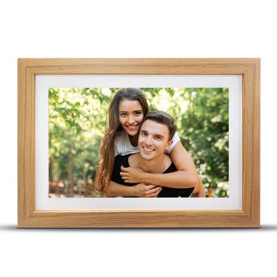 Digital Picture & Video Frame - Wood